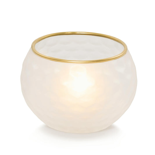 Frosted Honeycomb Tea Light Candle Holder XT4V